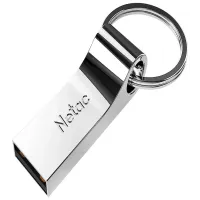 Флеш Диск Netac 64GB U275 NT03U275N-064G-20SL USB2.0 серебристый