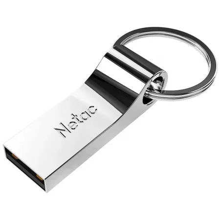Флеш Диск Netac 64GB U275 NT03U275N-064G-20SL USB2.0 серебристый