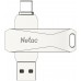 Флеш Диск Netac 128GB U782C NT03U782C-128G-30PN USB3.0 серебристый