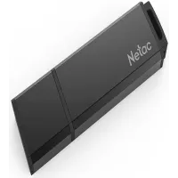 Флеш Диск Netac 64GB U351 NT03U351N-064G-20BK USB2.0 черный