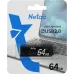 Флеш Диск Netac 64GB U351 NT03U351N-064G-20BK USB2.0 черный