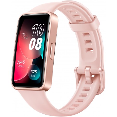 Фитнес-трекер Huawei Band 8 ASK-B19 AMOLED корп.:розовый рем.:розовый (55020ANL)
