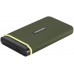 Накопитель SSD Transcend USB-C 2Tb TS2TESD380C темно-зеленый