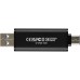 Накопитель SSD Transcend USB-C 512GB TS512GESD310C серый USB-A