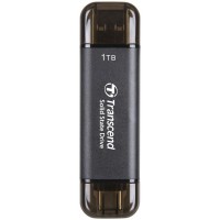 Накопитель SSD Transcend USB-C 1TB TS1TESD310C серый USB-A