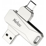 Флеш Диск Netac 256GB U782C NT03U782C-256G-30PN USB3.0 серебристый