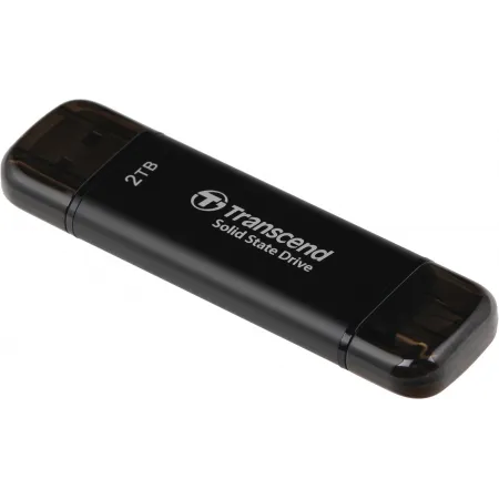 Накопитель SSD Transcend USB-C 2TB TS2TESD310C серый USB-A