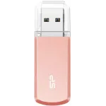 Флеш Диск Silicon Power 64GB Power Helios SP064GBUF3202V1P USB3.2 розовый