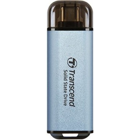 Накопитель SSD Transcend USB-C 512GB TS512GESD300C ESD300 голубой