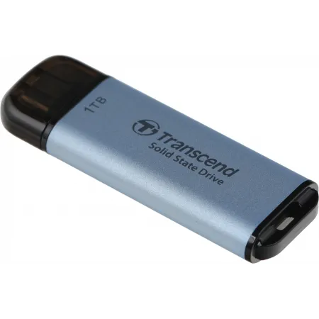Накопитель SSD Transcend USB-C 1TB TS1TESD300C ESD300 голубой