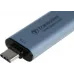 Накопитель SSD Transcend USB-C 1TB TS1TESD300C ESD300 голубой