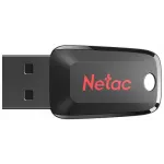 Флеш Диск Netac 4GB U197 NT03U197N-004G-20BK USB2.0 черный/красный
