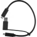 Накопитель SSD AGi USB-C 2TB AGI2T0GIMED138 ED138 серый