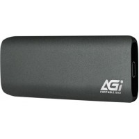 Накопитель SSD AGi USB-C 2TB AGI2T0GIMED198 ED198 черный
