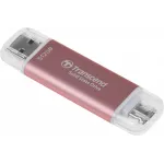 Накопитель SSD Transcend USB-C 512GB TS512GESD310P розовый USB-A