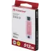 Накопитель SSD Transcend USB-C 512GB TS512GESD310P розовый USB-A