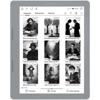 Электронная книга Digma E2 5.83" E-ink HD Carta 680x920 Touch Screen 1.2Ghz 1Gb/8Gb/SD/microSDHC/подсветка дисплея светло-серый