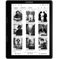 Электронная книга Digma F4 5.83" E-ink HD Carta 680x920 Touch Screen 1.2Ghz 1Gb/8Gb/SD/microSDHC/подсветка дисплея черный