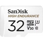 Флеш карта microSDHC 32GB Sandisk SDSQQNR-032G-GN6IA High Endurance V30 + adapter