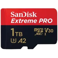 Флеш карта microSDXC 1TB Sandisk SDSQXCD-1T00-GN6MA Extreme Pro V30 + adapter