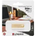 Флеш Диск Kingston 256GB DataTraveler SE9 DTSE9G3/256GB USB3.0 золотистый