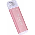 Накопитель SSD Transcend USB-C 512GB TS512GESD300P ESD300 розовый