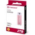 Накопитель SSD Transcend USB-C 2TB TS2TESD300P ESD300 розовый