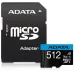 Флеш карта microSDXC 512GB A-Data AUSDX512GUICL10A1-RA1 Premier Pro + adapter