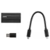 Накопитель SSD Digma USB3.2 Gen2x2 256GB DGSM8256G2MGG MEGA X 1.8" темно-серый