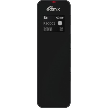 Диктофон Цифровой Ritmix RR-880 16Gb черный