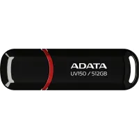 Флеш Диск A-Data 512GB AUV150 AUV150-512G-RBK USB3.0 черный