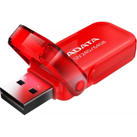 Флеш Диск A-Data 64GB UV240 AUV240-64G-RRD USB2.0 красный