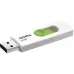 Флеш Диск A-Data 32GB UV320 AUV320-32G-RWHGN USB3.2 белый/зеленый