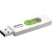 Флеш Диск A-Data 256GB UV320 AUV320-256G-RWHGN USB3.2 белый/зеленый