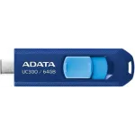 Флеш Диск A-Data 64GB Type-C UC300 ACHO-UC300-64G-RNB/BU USB3.2 синий/голубой