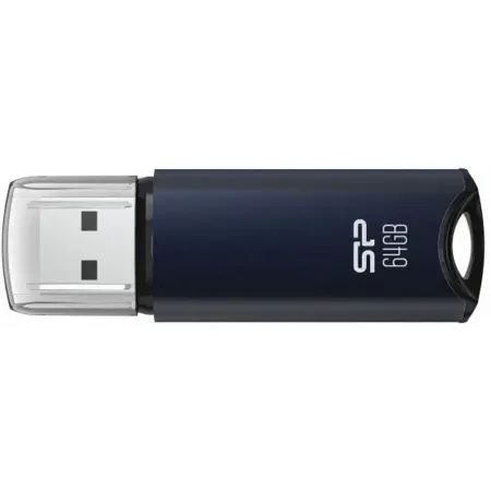Флеш Диск Silicon Power 64GB Marvel M02 SP064GBUF3M02V1B USB3.0 синий