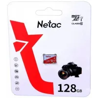 Флеш карта microSDXC 128GB Netac NT02P500ECO-128G-S P500 Eco w/o adapter