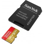 Флеш карта microSDXC 128GB Sandisk SDSQXAA-128G-GN6MA Extreme + adapter