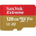 Флеш карта microSDXC 128GB Sandisk SDSQXAA-128G-GN6MN Extreme w/o adapter