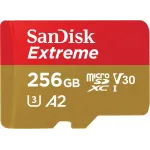 Флеш карта microSDXC 256GB Sandisk SDSQXAV-256G-GN6MN Extreme A2 w/o adapter