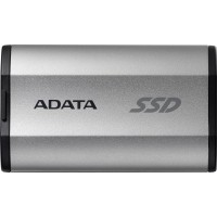 Накопитель SSD A-Data USB-C 4TB SD810-4000G-CSG SD810 1.8" серый