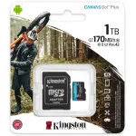 Флеш карта microSDXC 1TB Kingston SDCG3/1TB Canvas Go! Plus + adapter