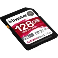Флеш карта SDXC 128GB Kingston SDR2V6/128GB Canvas React Plus w/o adapter