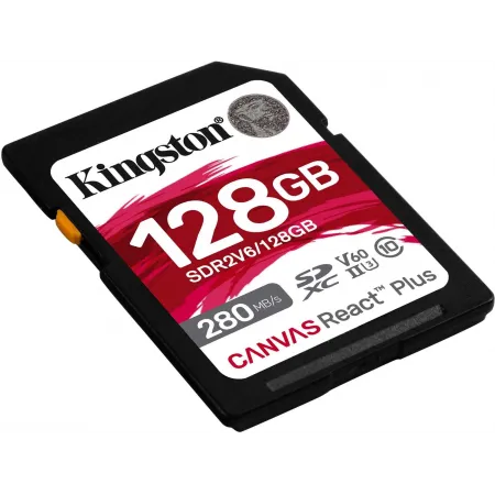 Флеш карта SDXC 128GB Kingston SDR2V6/128GB Canvas React Plus w/o adapter