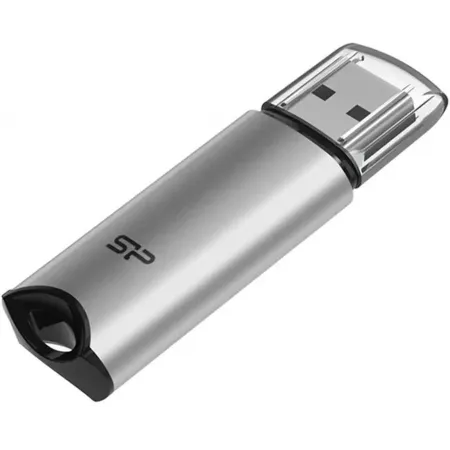 Флеш Диск Silicon Power 16GB Marvel M02 SP016GBUF3M02V1S USB3.0 серебристый