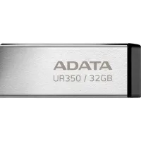 Флеш Диск A-Data 32GB UR350 UR350-32G-RSR/BK USB3.2 серебристый/черный