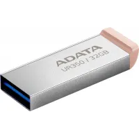 Флеш Диск A-Data 32GB UR350 UR350-32G-RSR/BG USB3.2 серебристый/коричневый