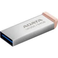 Флеш Диск A-Data 64GB UR350 UR350-64G-RSR/BG USB3.2 серебристый/коричневый
