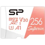 Флеш карта microSDXC 256GB Silicon Power SP256GBSTXDV3V20SP Superior + adapter