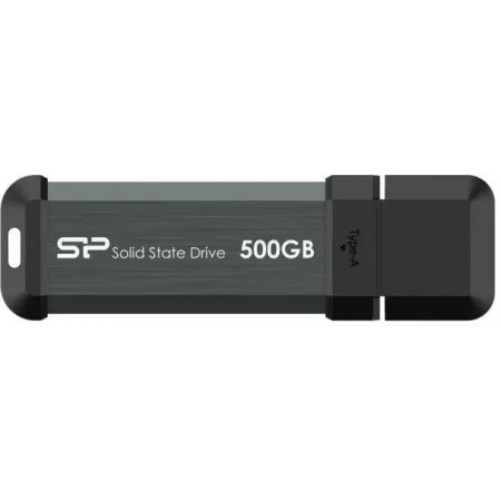 Накопитель SSD Silicon Power USB3.1 500GB SP500GBUF3S70V1G MS70 1.8" серый